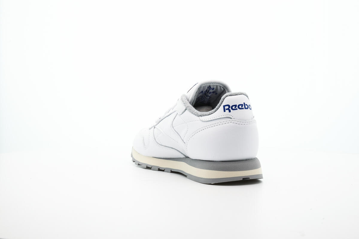 Reebok classic sales leather ecru navy